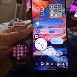 Samsung Galaxy S24 Ultra And Galaxy Watch Ultra