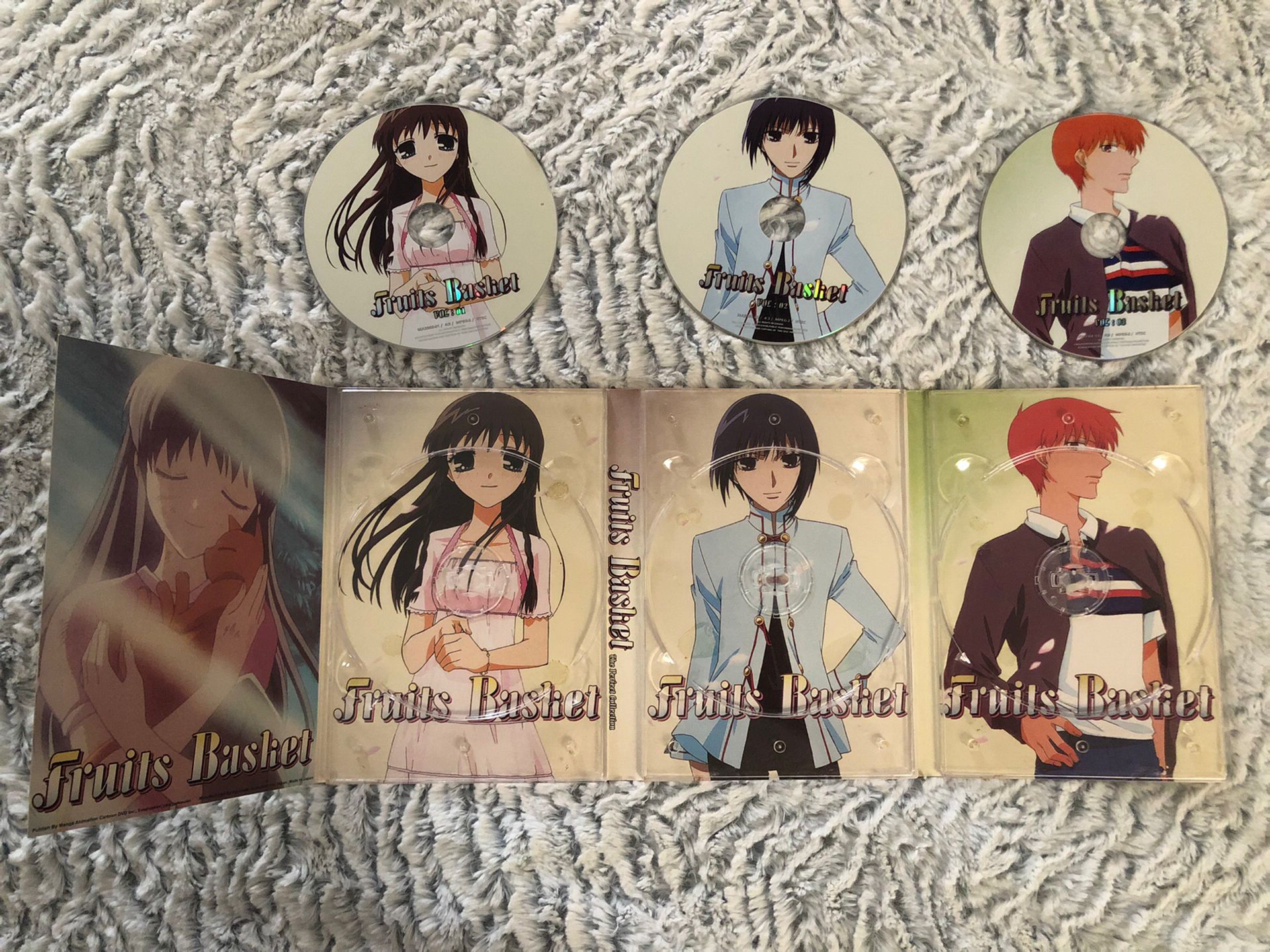 Fruits Basket Complete Set Region-free Player May Be Required