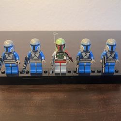 Lego Star Wars Mandalorian Minifigure Lot