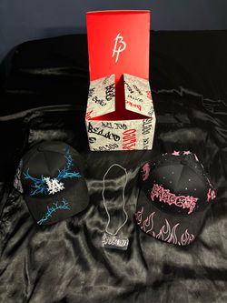 Sadboyz Snapback Hat Bundle with Necklace