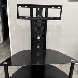 2 Tier Glass TV Stand