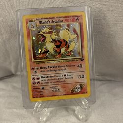 Blaine’s Arcanine Holo