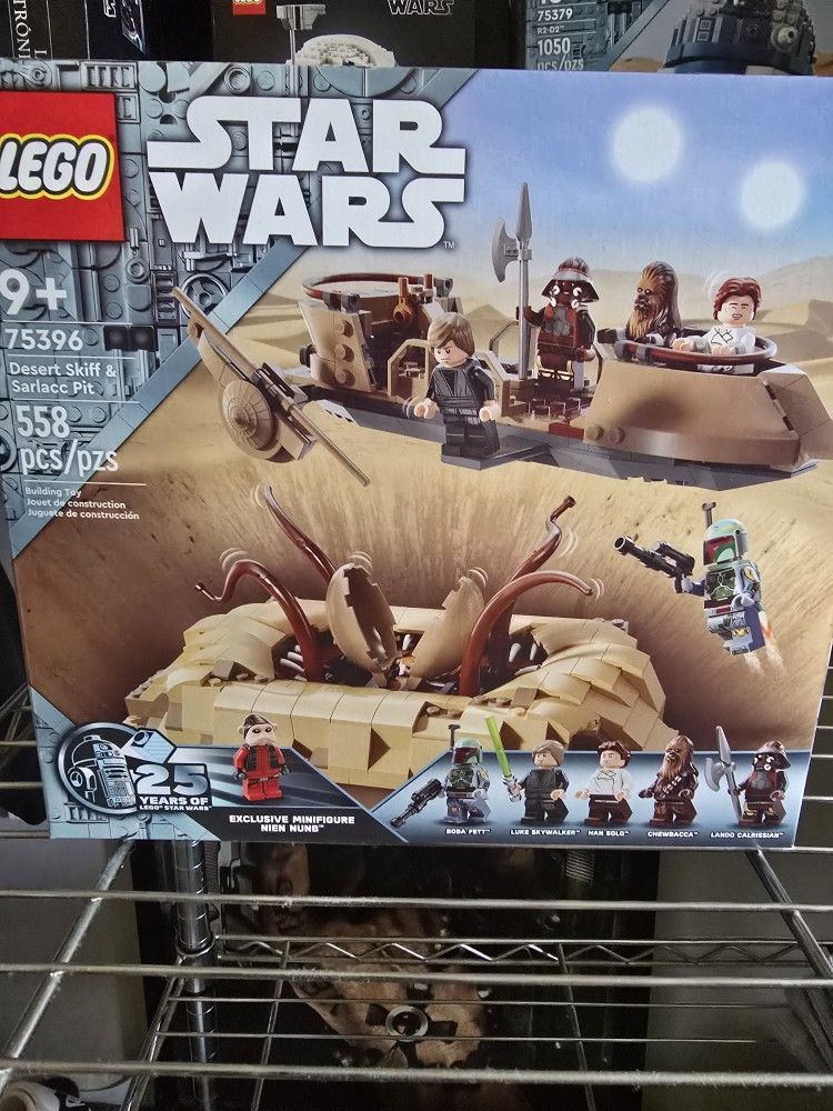 LEGO Star Wars: Return of the Jedi Desert Skiff & Sarlacc Pit #75396. New never opened