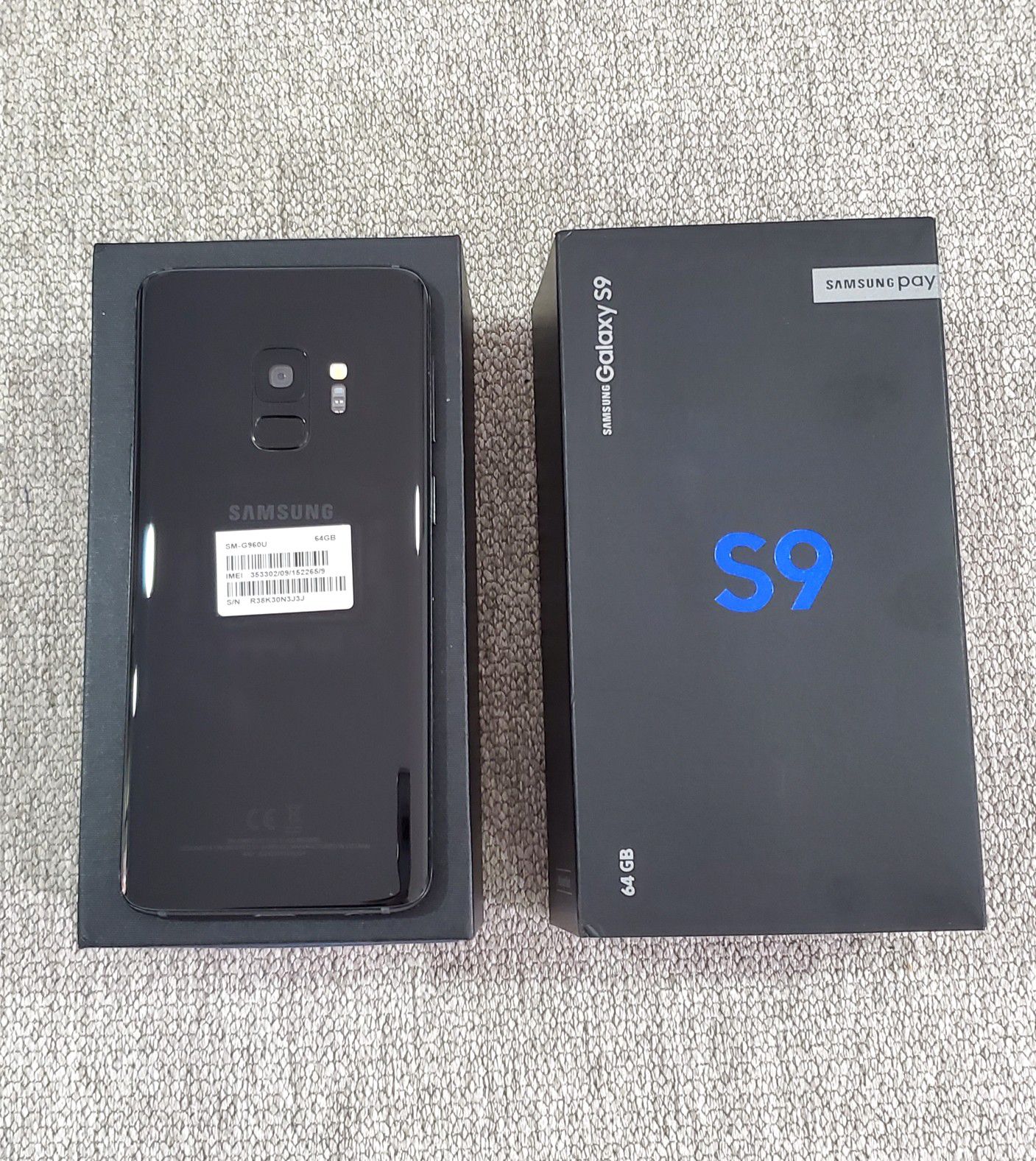 SAMSUNG GALAXY S9 64GB - FACTORY UNLOCKED - BRAND NEW SEALED IN BOX