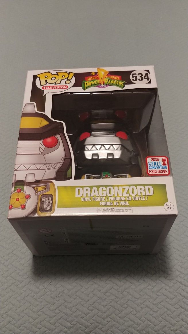 Funko pop power rangers dragonzord