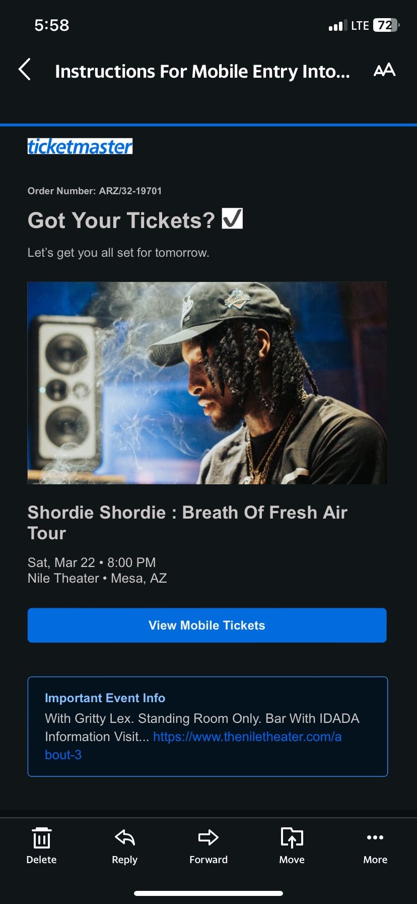 Shordie Shordie Tickets