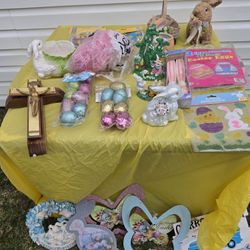 Easter Decorations, Eggs Bunny