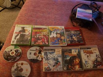 Random games. Ps3, xbox 360 and 1 wii game