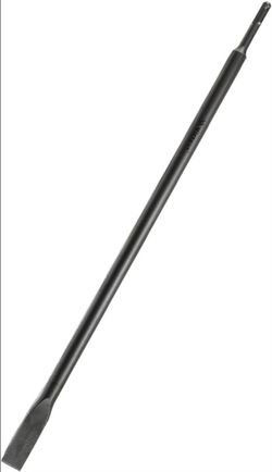 2 Pack 24" SDS Plus Flat Chisels - Concrete & Tile Demolition (New) / Paquete de 2 Cinceles Planos SDS Plus de 24" (Nuevos)