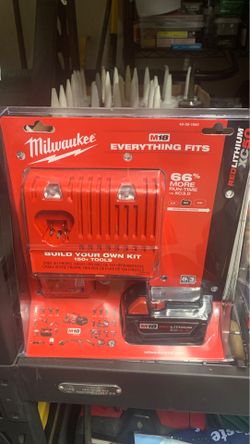 Milwaukee 5.0 battery and charger