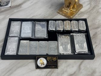 Pure silver 10 oz bar at spot price