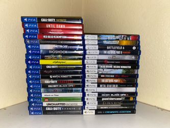 Ps5/PS4 Games  (read description)