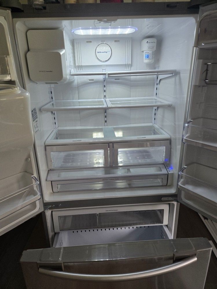 Samsung refrigerator Works, needs recharge