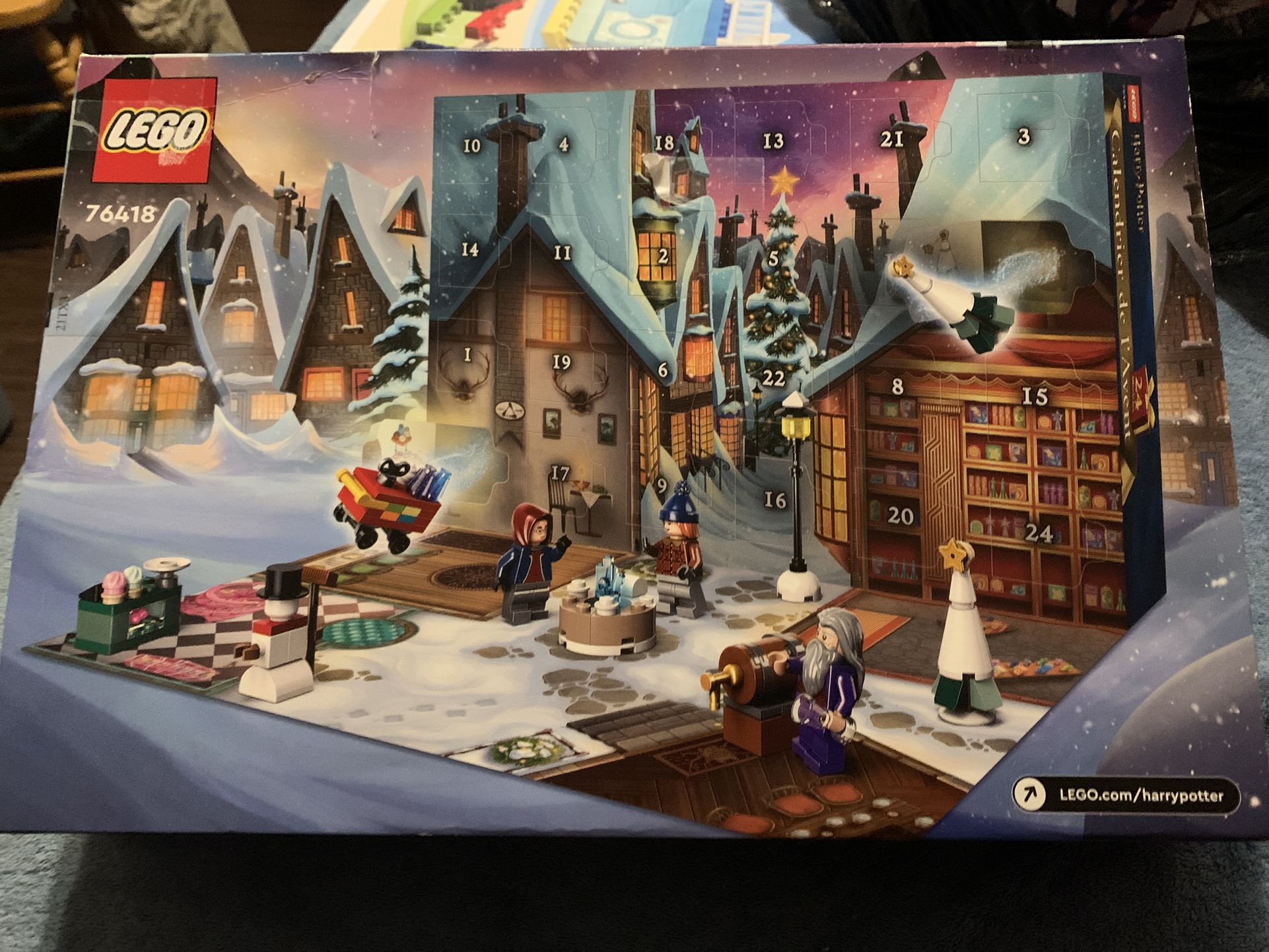Lego #76418 227 Pcs Harry Potter Advent Calendar