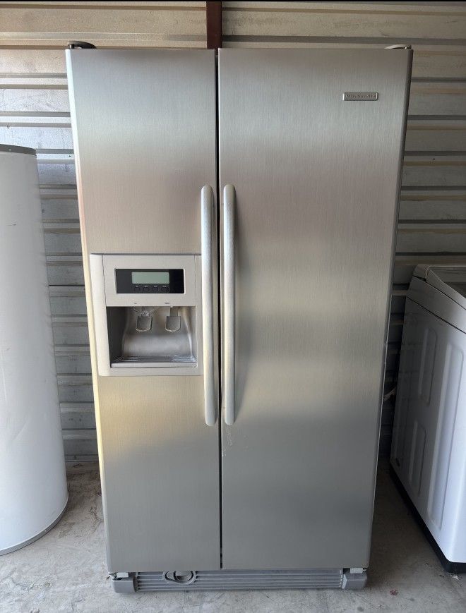 Kitchenaid Stainless Steel Refrigerator And Freezer