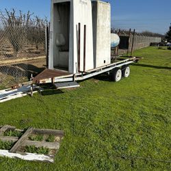 Porta Potty Trailer