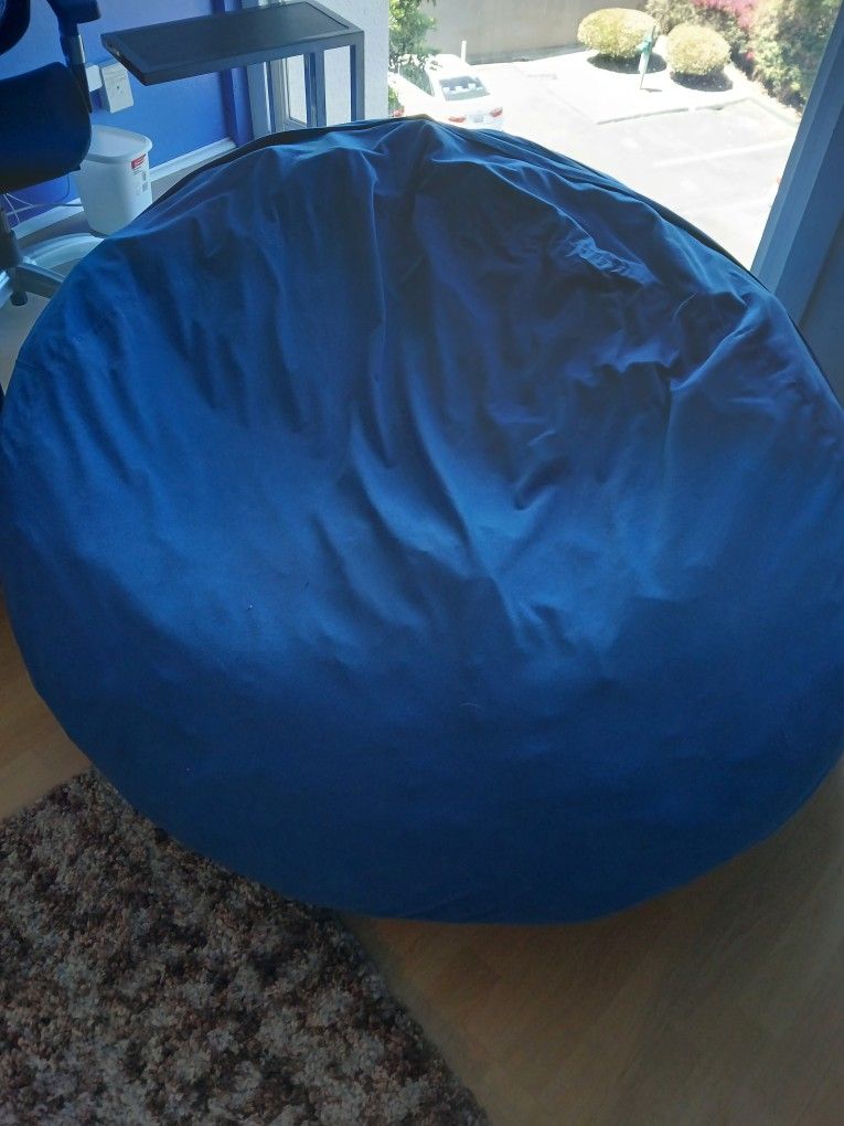 Big Blue Bean Bag in Perfect Condition...$40
