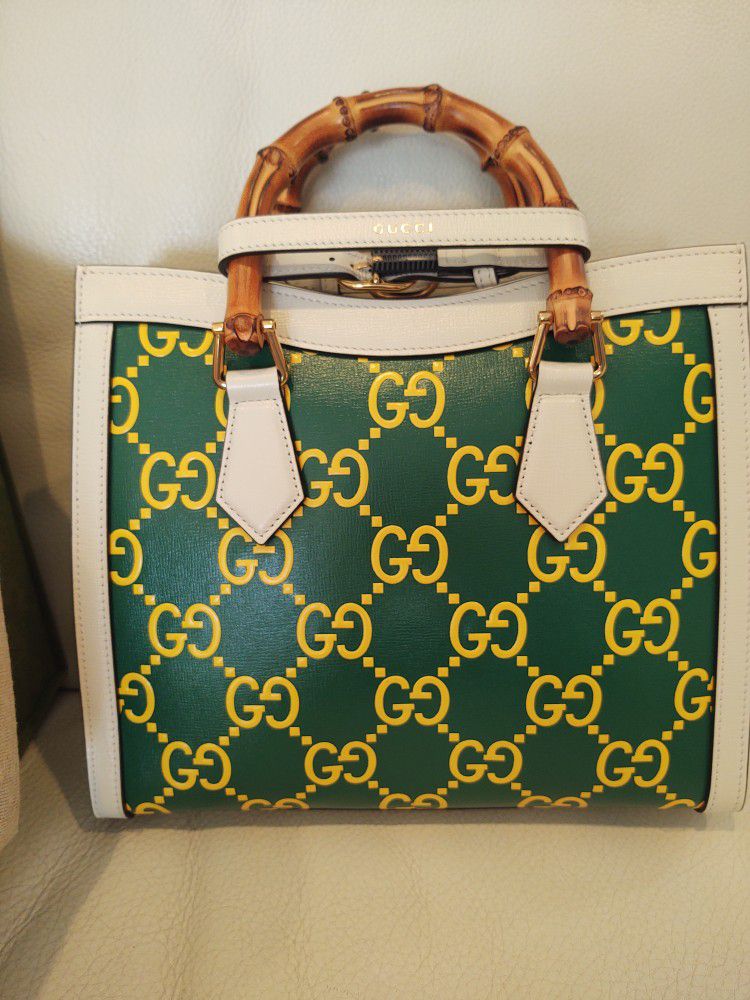Gucci Diana GG Limited Edition, Small Tote Bag. New With Receipt From Beverly Hills 
