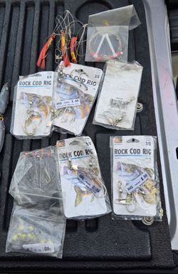 Rock cod rigs, fishing  tackle