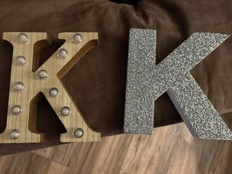 “K” room Decor 
