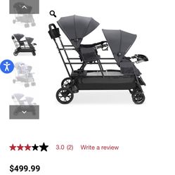 Joovy Big Caboose Three Seat Stroller
