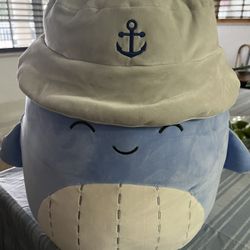 Brand New 16” Squishmallow Blue Whale(Peluche Squishmallow Ballena Azul 16” Nuevo)