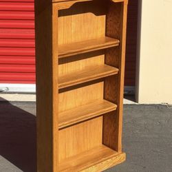 Oak Bookshelf 