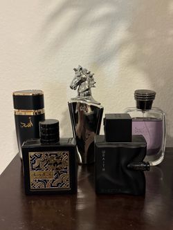 Lataffa, French Avenue, & Rasasi Fragrance  Collection – Lot of 5