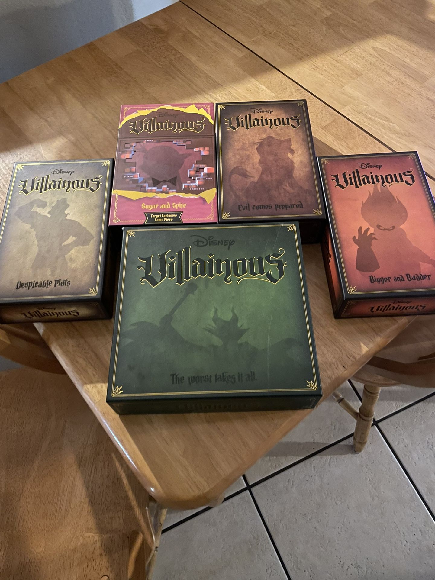 Disney Villainous Board Games