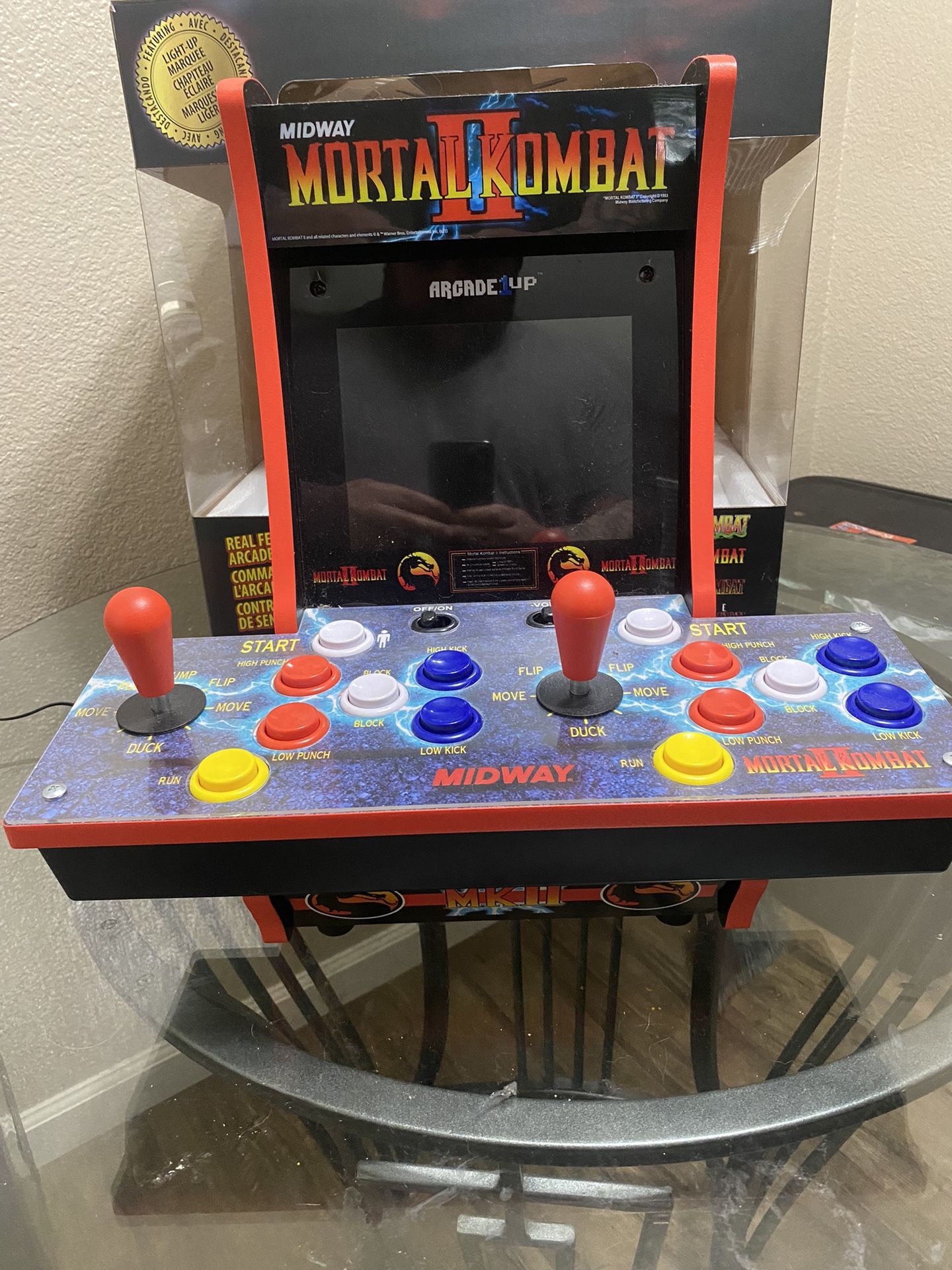“MK”2 Player Mortal Kombat Mini Arcade