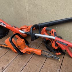 Black And Decker Hedger, Weed Eater, Table Saw,  Leaf Blower, No Chargers For Cordless $50 For All 