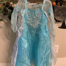 Frozen Elsa Dress 4T ~ Disney 