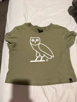 OVO Owl Logo T-Shirt Olive Green