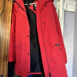Red Canada Goose Coat