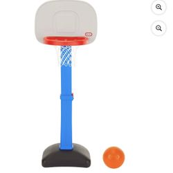 Little Tikes TotSports Easy Score Adjustable Basketball Hoop, for Ages 18 Months to 5 Years