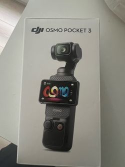 New DJI Osmo Pocket 3 (Open box - Never registered)