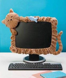 Cat Computer Monitor Hugger NEW IN PACKAGE!