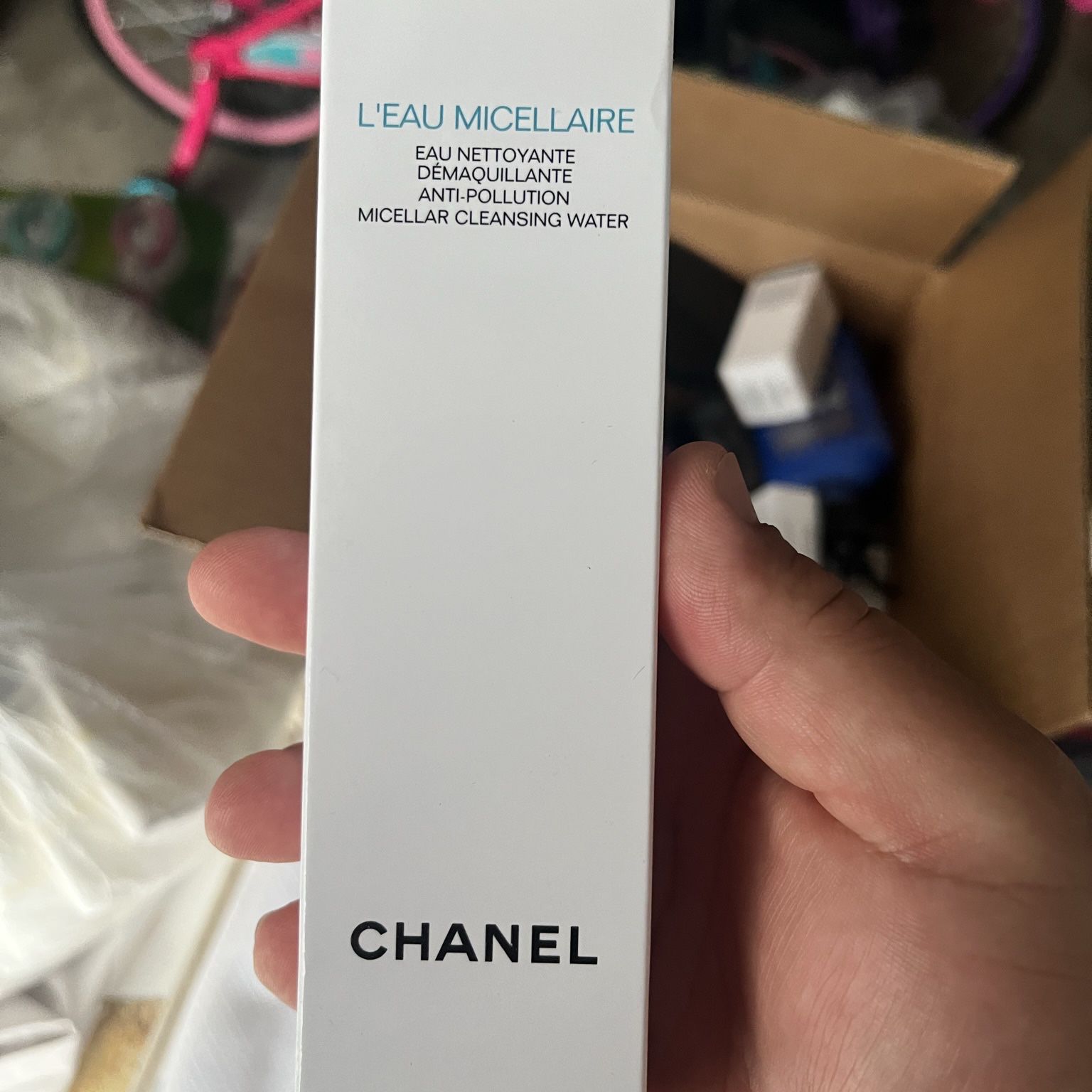 Lot of Chanel L'eau Micellaire Anti-Pollution Cleansing Water Travel Size  0.34 fl.oz.