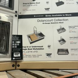 Glacier Bay Kitchen Sink Stanless