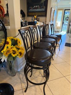 set of 5 bar stool