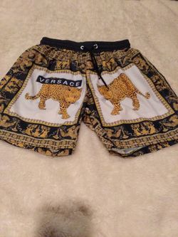 Used Versace Swim Trunks Shorts Size M