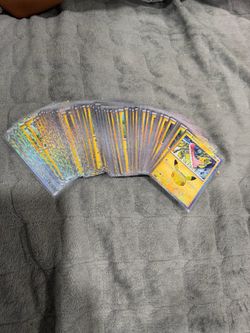 Pokémon Holo Card Lot with Pikachu