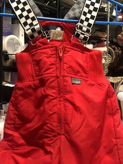 Snow Bib Toddler Size 3