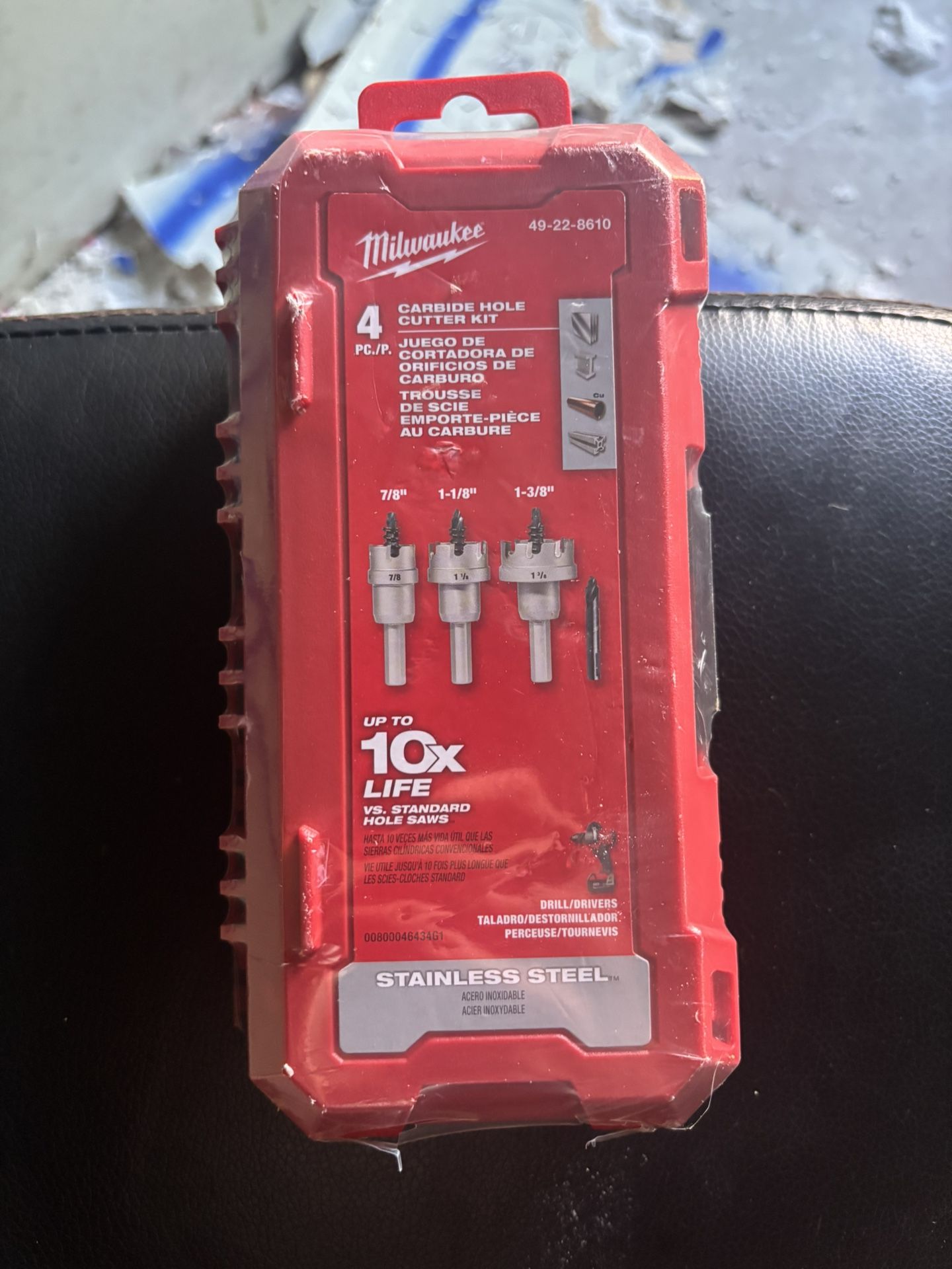 Milwaukee 4pc. Carbide Hole Cutter Kit