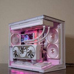 White Gaming PC | 4070Ti Super | i5-14600KF | 64 GB DDR5 | 2TB SSD | Win 11 Pro | WiFi 