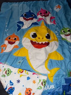 Baby Shark toddler bedding