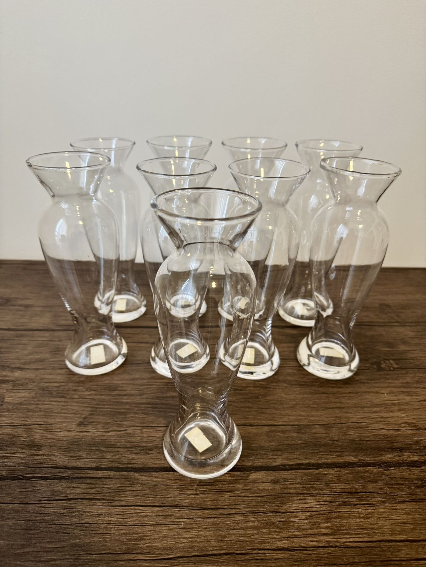 Small Glass Vases - PICK UP ONLY