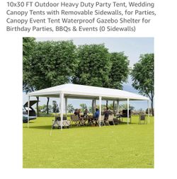 10x30 canopy tent