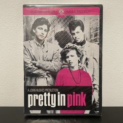Pretty In Pink DVD Movie NEW SEALED Widescreen Molly Ringwald Jon Cryer 1986