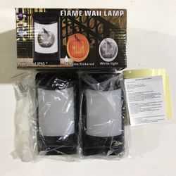 Solar Wall & LED Lights (2-pack)